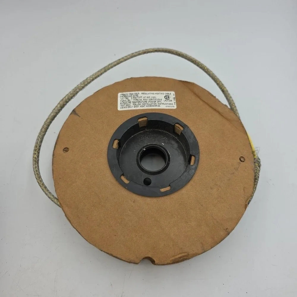 Easy Heat 2102 Freeze Free 120v Self-Regulating Metal Pipe Heating Cable 30 Ft